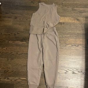 A New Day Tan Joggers in Small